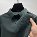 The Wimbledon Performance Polo in dark green — breathable polo from Ellsworth London