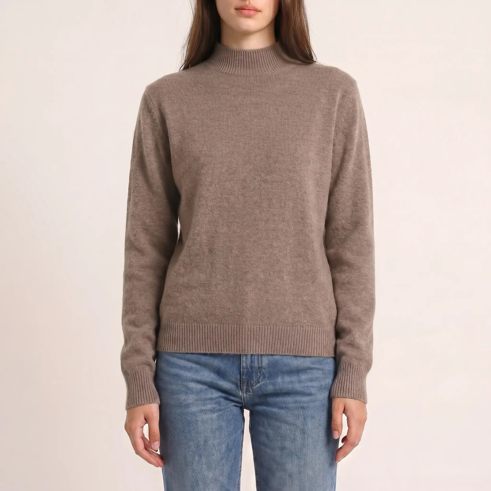 The Belgravia Merino Mock Neck