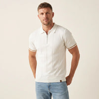 The Marylebone Quarter-Zip Polo
