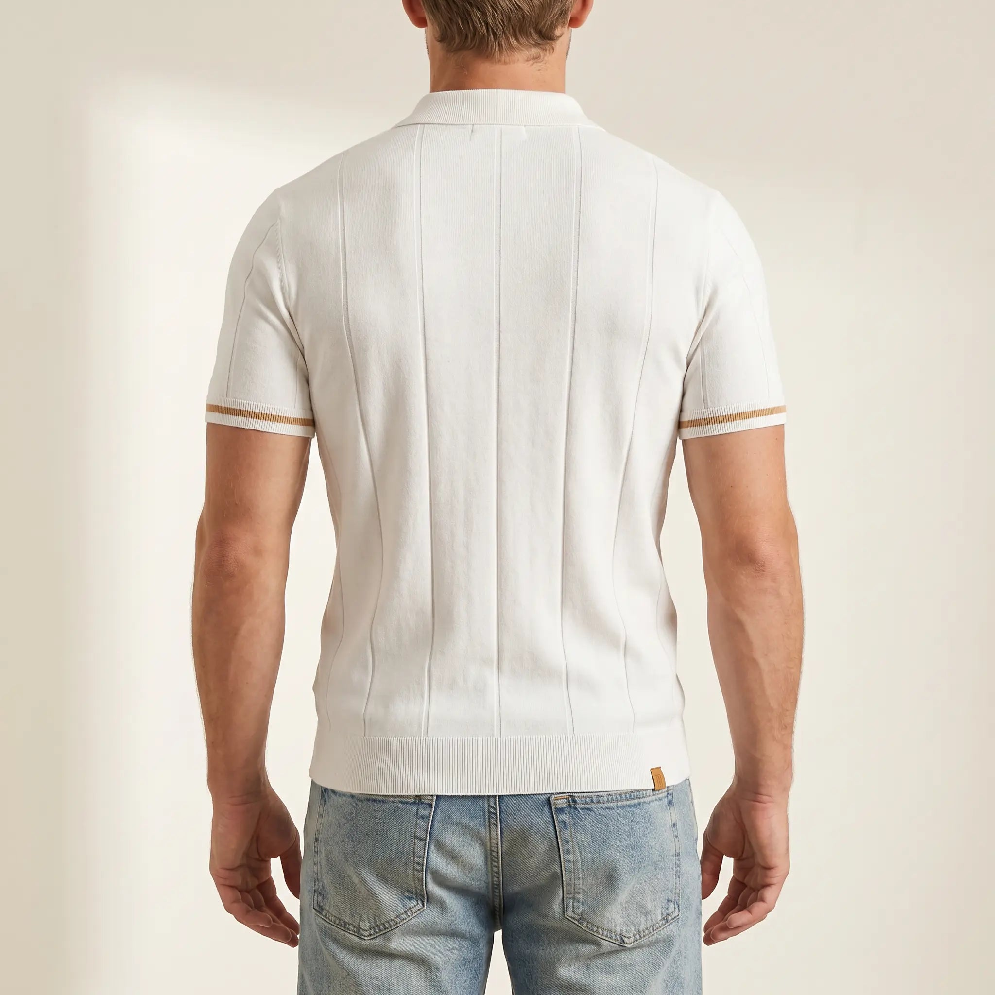 The Marylebone Quarter-Zip Polo