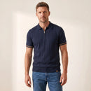 The Marylebone Quarter-Zip Polo