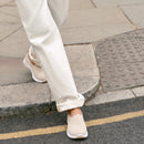 The Battersea Scalloped Knit Sneaker
