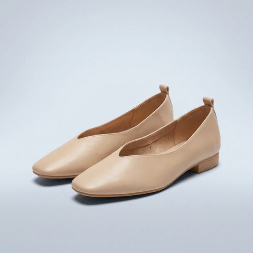 The Primrose V-Cut Flat