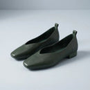 The Primrose V-Cut Flat
