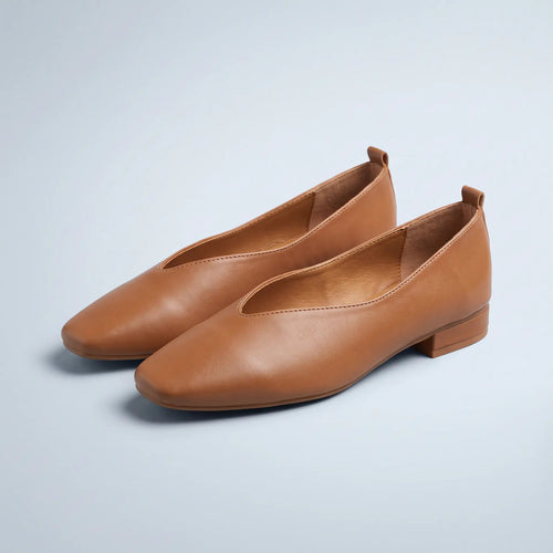 The Primrose V-Cut Flat